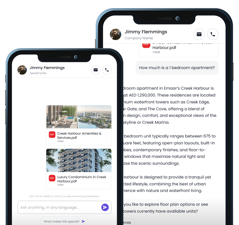 SpeakToFile - Phone Mockup v2